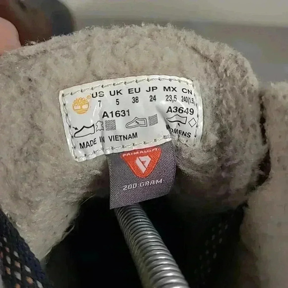 TIMBERLAND MT. Hayes Women's Brown Waterproof Leather Chukka Boots #A1631 SZ 7 - Picture 6 of 7